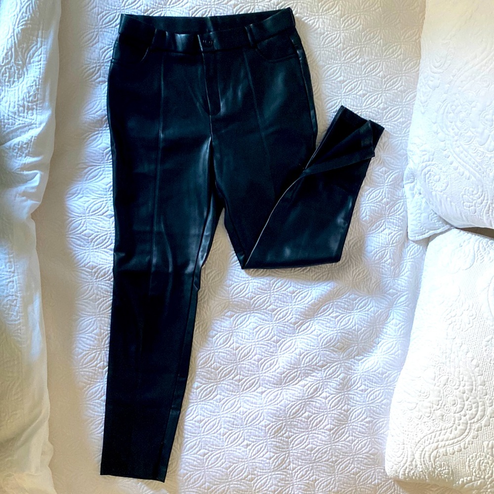 Truth Faux Leather tapered pant